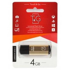USB Flash Drive 4Gb T&G 121 Vega series Gold (TG121-4GBGD)