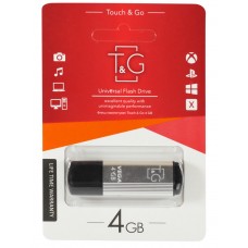 USB Flash Drive 4Gb T&G 121 Vega series Silver (TG121-4GBSL)