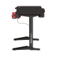 Комп'ютерний стіл Trust GXT 1175 Imperius Gaming Desk, Black, 140 x 75 см (23802)