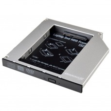 Шасси для ноутбука Grand-X, Black, 12.7 мм, для SATA 2.5