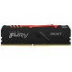 Память 16Gb x 2 (32Gb Kit) DDR4, 3600 MHz, Kingston Fury Beast RGB, Black (KF436C18BBAK2/32)