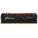 Пам'ять 8Gb DDR4, 2666 MHz, Kingston Fury Beast RGB, Black (KF426C16BBA/8)