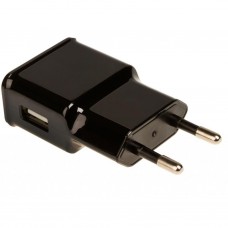 Мережевий зарядний пристрій Grand-X, Black, 1xUSB, 2.1A + USB Type-C, Black (CH-03T)