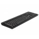 Клавіатура Gembird KB-UM-106, Black, USB, мультимедійна, українська розкладка, 1.45 м