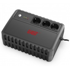 ИБП EAST EA200Pro, USB, 800ВА евророзетки, Line-Interactive, 3 ступ AVR, диап 145-295В