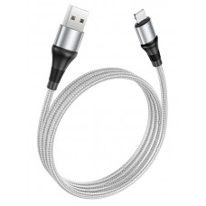 Кабель USB <-> Lightning, Hoco Excellent charging, 1 m, X50, Grey