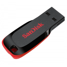 USB Flash Drive 128Gb SanDisk Cruzer Spark, Black/Red (SDCZ61-128G-G35)
