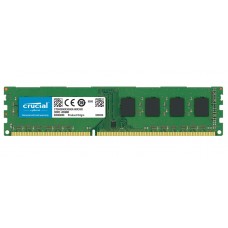 Б/В Пам'ять DDR3, 8Gb, 1600 MHz, Crucial, CL11, 1.35V (CT102464BD160B)