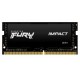 Пам'ять SO-DIMM, DDR4, 16Gb, 2666 MHz, Kingston Fury Impact, 1.2V (KF426S16IB/16)