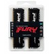 Пам'ять 16Gb x 2 (32Gb Kit) DDR4, 2666 MHz, Kingston Fury Beast RGB, Black (KF426C16BBAK2/32)