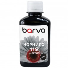 Чернила Barva Epson 112, Black, 180 мл, пигментные (E112-821)
