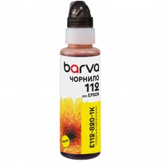 Чорнило Barva Epson 112, Yellow, 100 мл, водорозчинне, флакон OneKey (E112-820-1K)