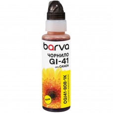 Чернила Barva Canon GI-41, Yellow, 100 мл, водорастворимые, флакон OneKey (CGI41-808-1K)