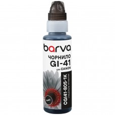 Чорнило Barva Canon GI-41, Black, 100 мл, пігментне, флакон OneKey (CGI41-805-1K)