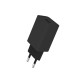Мережевий зарядний пристрій ColorWay, Black, 1xUSB, QC3.0, 3A, 18W (CW-CHS013Q-BK)
