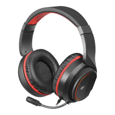 Навушники Defender Apex, Black/Red, 2x3.5-мм / USB, мікрофон (64525)