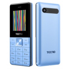 Мобільний телефон Tecno T301, Light Blue, Dual Sim (4895180743344)