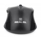 Мышь REAL-EL RM-307 Wireless, Black