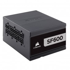 Блок живлення 600 Вт, Corsair SF600, Black, SFX, модульний, 80+ Platinum (CP-9020182-EU)