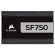Блок питания 750 Вт, Corsair SF750, Black, SFX, модульный, 80+ Platinum (CP-9020186-EU)
