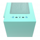 Корпус Deepcool MACUBE 110 GRBL, Green/Blue, Midi Tower, без БЖ, для Micro ATX / Mini ITX
