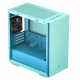 Корпус Deepcool MACUBE 110 GRBL, Green/Blue, Midi Tower, без БП, для Micro ATX / Mini ITX