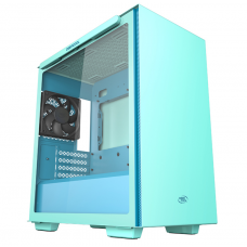 Корпус Deepcool MACUBE 110 GRBL, Green/Blue, Midi Tower, без БЖ, для Micro ATX / Mini ITX