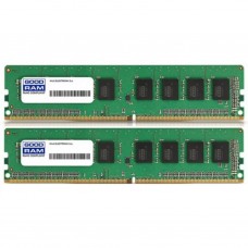 Память 16Gb x 2 (32Gb Kit) DDR4, 2666 MHz, Goodram (GR2666D464L19/32GDC)