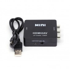 Конвертер HDMI на AV, Extradigital, Black (KBH1762)
