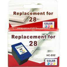 Картридж HP №28 (C8728AE), Color, MicroJet (HC-E02)