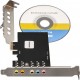 Звуковая карта Frime, PCI-E 1x, 32-bit, 4-Channels, CMI8738+ASM1083 (SCF-CMI8738-4CH.LP)