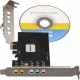 Звуковая карта Frime, PCI-E 1x, 32-bit, 6-Channels, CMI8738+ASM1083 (SCF-CMI8738-6CH.LP)