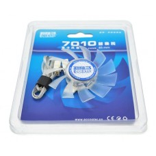 Кулер для видеокарты PcCooler 7010№2 для ATI/NVIDIA 3-pin, RPM 3200±10%, BOX (YT-CCPC-7010№2)
