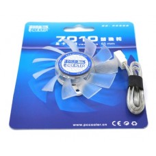 Кулер для видеокарты PcCooler 7010№3 для ATI/NVIDIA 3-pin, RPM 3200±10%, BOX (YT-CCPC-7010№3)