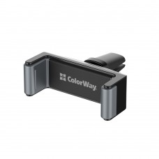 Автотримач для телефона ColorWay Clamp Holder, Black (CW-CHC012-BK)