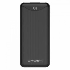 Универсальная мобильная батарея 10000 mAh, Crown CMPB-603, QC3.0, Black