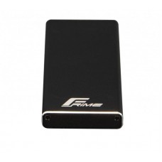Карман внешний M.2 Frime NGFF SATA USB3.0, Metal, Black (FHE200.M2U30)