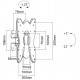 Настенное крепление LCD/Plasma TV 22-42