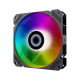 Вентилятор 120 мм, GameMax Rainbow Force C9, 120х120х25 мм, RGB подсветка (FN-12Rainbow-C9)