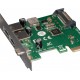Контролер PCI-E - Frime to USB3.0 TYPE-A+C (2+1 порти) VL805 (ECF-PCIEtoUSB007.LP)