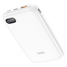 Універсальна мобільна батарея 10000 mAh, Hoco Q2 Galax fully compatible, White