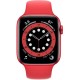 Apple Watch Series 6 GPS 44mm Red Aluminium Case With Red Sport Band (M00M3)