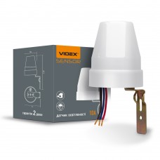 Датчик освещения Videx VL-SN02 10A 220V IР44 фотометрический