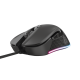 Мышь Trust GXT 922 YBAR, Black, USB, оптическая, 200 - 7200 dpi, RGB-подсветка (24309)