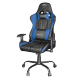 Ігрове крісло Trust GXT 708 Resto Gaming Chair, Black/Blue, еко-шкіра (24435)