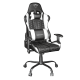 Ігрове крісло Trust GXT 708 Resto Gaming Chair, Black/White, еко-шкіра (24434)