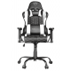 Ігрове крісло Trust GXT 708 Resto Gaming Chair, Black/White, еко-шкіра (24434)