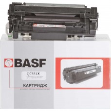 Картридж HP 51X (Q7551X), Black, 13 000 стр, BASF (BASF-KT-Q7551X)
