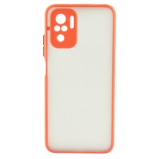 Накладка силиконовая для смартфона Xiaomi Redmi Note 10/10s, Gingle Matte Case (strong) Red