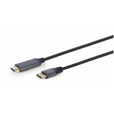 Кабель DisplayPort - HDMI 1.8 м Cablexpert, 4K 60Hz (CC-DP-HDMI-4K-6)
